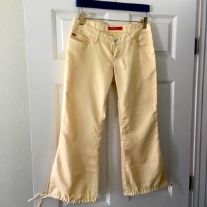 MISS SIXTY satin capris pants